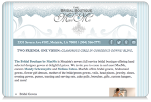 The Bridal Boutique by Mae Me